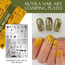 Fall in love, NO. 83, Moyra Stamping Plade